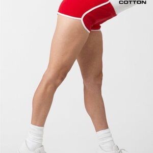 Los Angeles Apparel Red Athletic Shorts